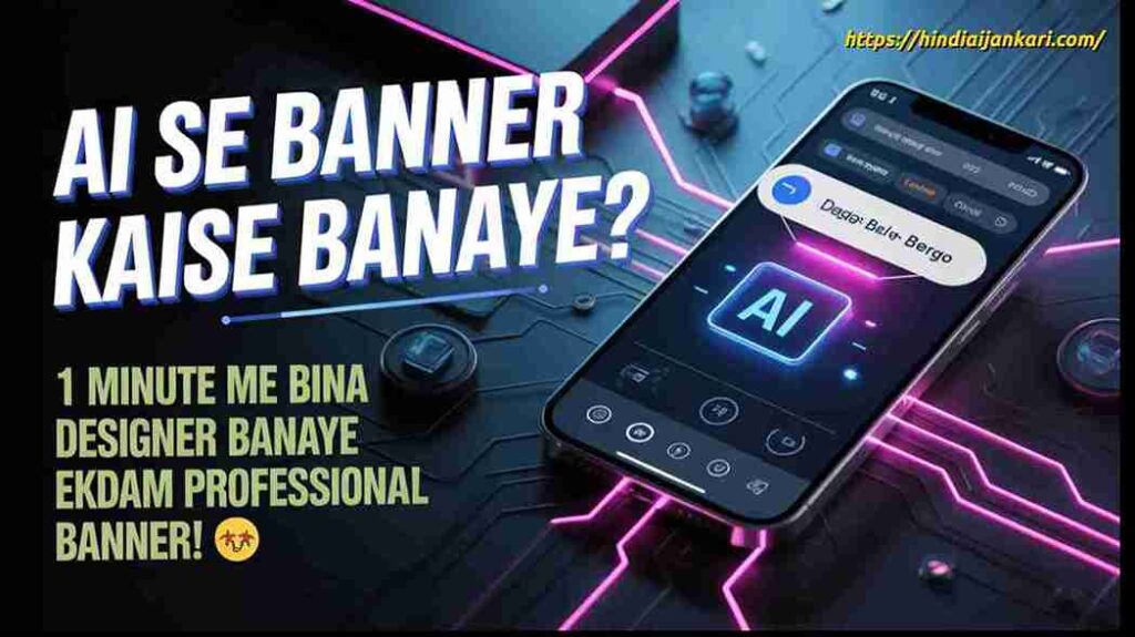 AI Se Banner Kaise Banaye