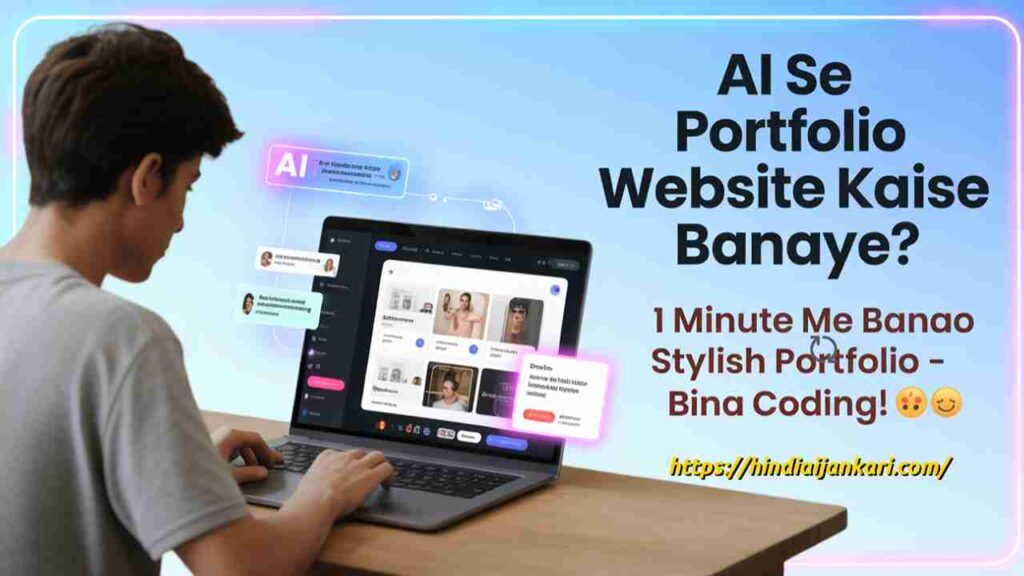 AI Se Portfolio Website Kaise Banaye AI Se Portfolio Website Kaise Banaye