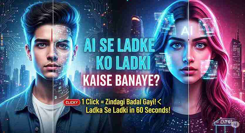 ai se ladke ko ladki kaise banaye