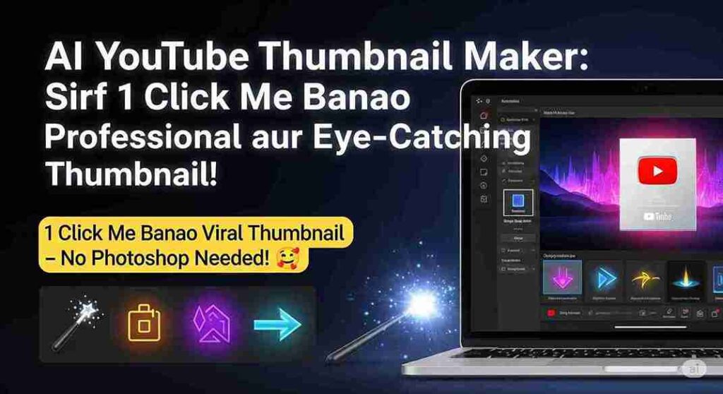 AI Se YouTube Thumbnail Kaise Banaye AI Se YouTube Thumbnail Kaise Banaye