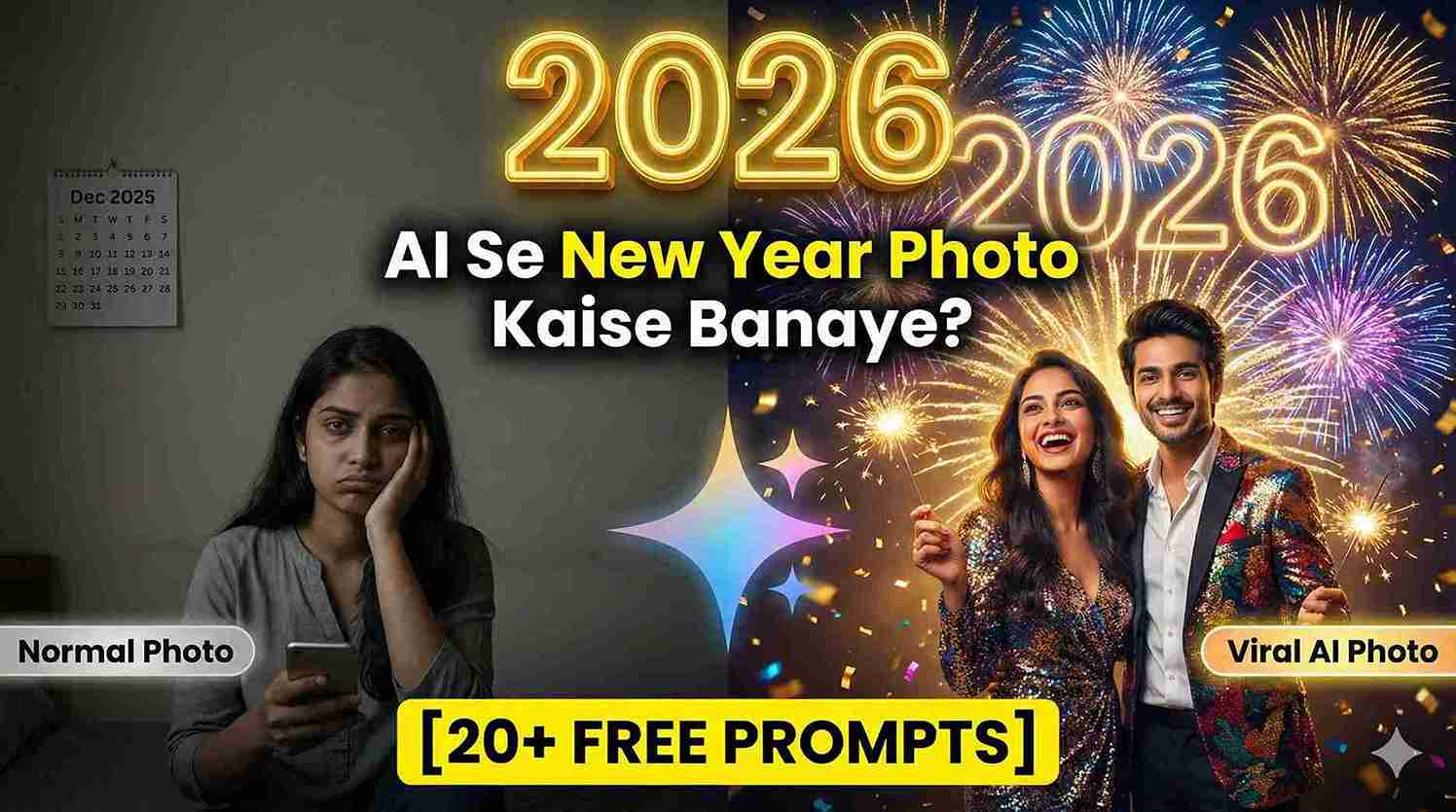 AI Se New Year Photo Kaise Banaye