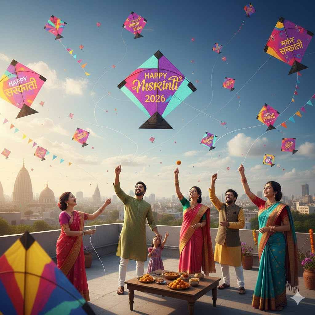 ai se makar sankranti image kaise banaye