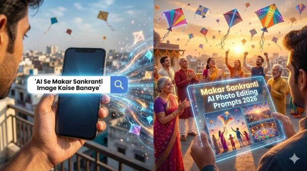 ai se makar sankranti image kaise banaye