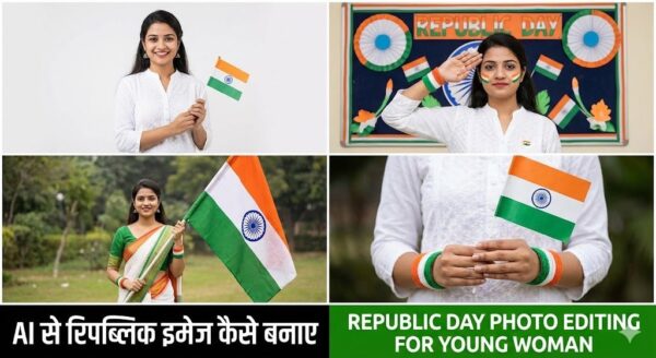 republic day photo editing for girl